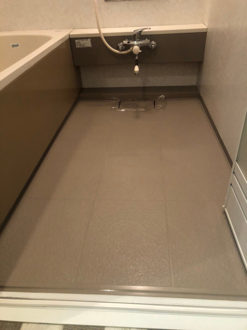 洗い場リフォーム後の画像